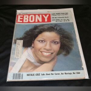 EBONY MAGAZINE MAY 1978 NATALIE COLE  GOOD CONDITION